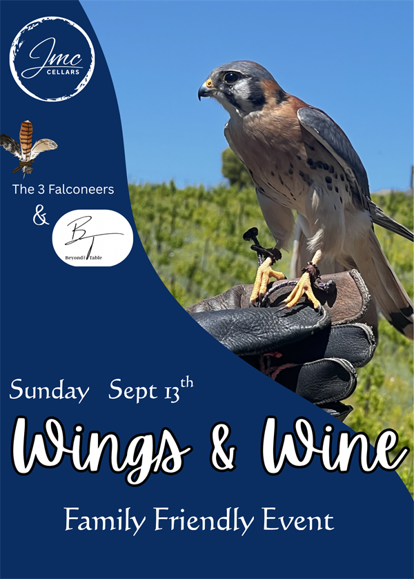 Wings and Wine Falconry Show 1
